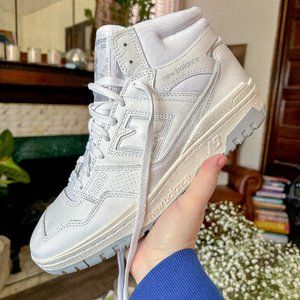 NEW New Balance 650 White Leather